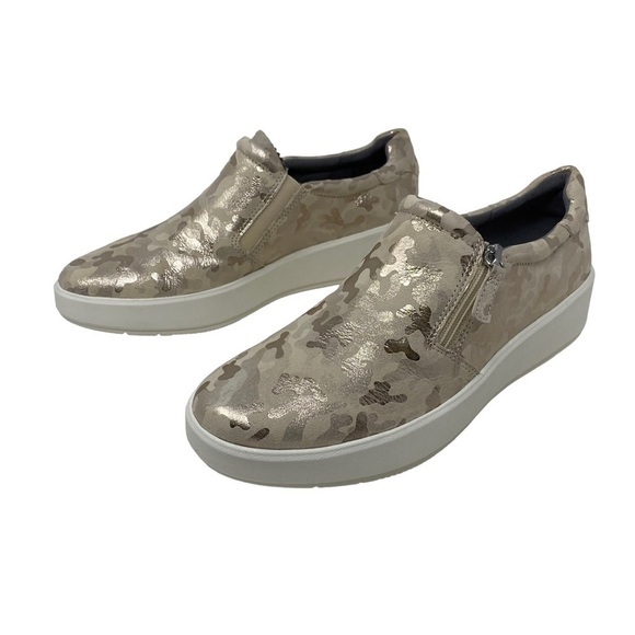 Clarks Layton Step Sneakers Ivory - Picture 2 of 7